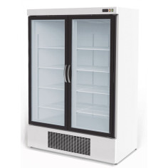Armoire  gourmet 2 porte vitrée négative