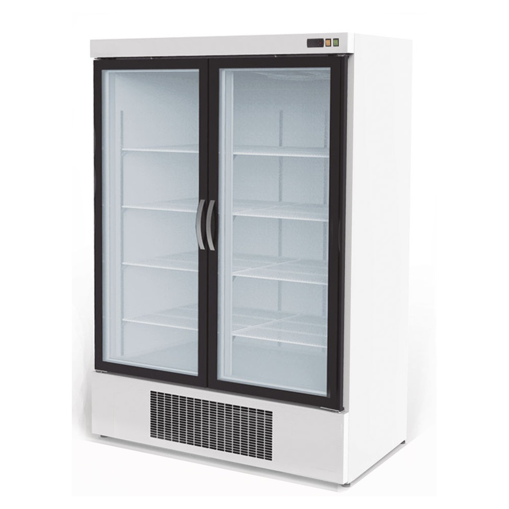 Armoire  gourmet 2 porte vitrée négative