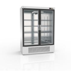 Armoire  gourmet 2 porte vitrée négative