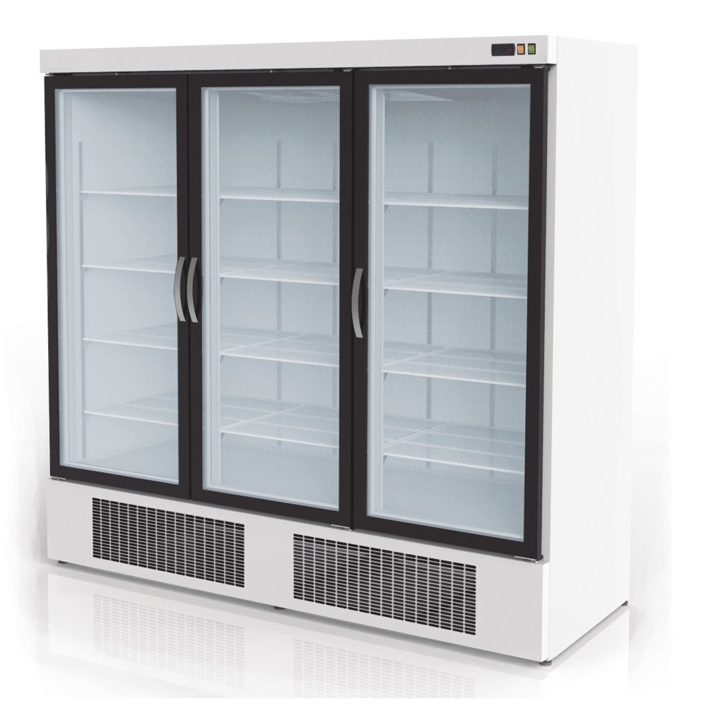 Armoire  gourmet 3 porte vitrée négative
