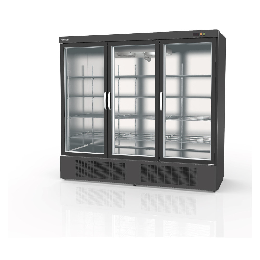 Armoire  gourmet 3 porte vitrée négative