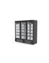 Armoire  gourmet 3 porte vitrée négative