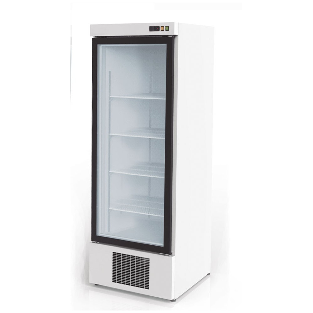 Armoire  gourmet 1 porte vitrée négative