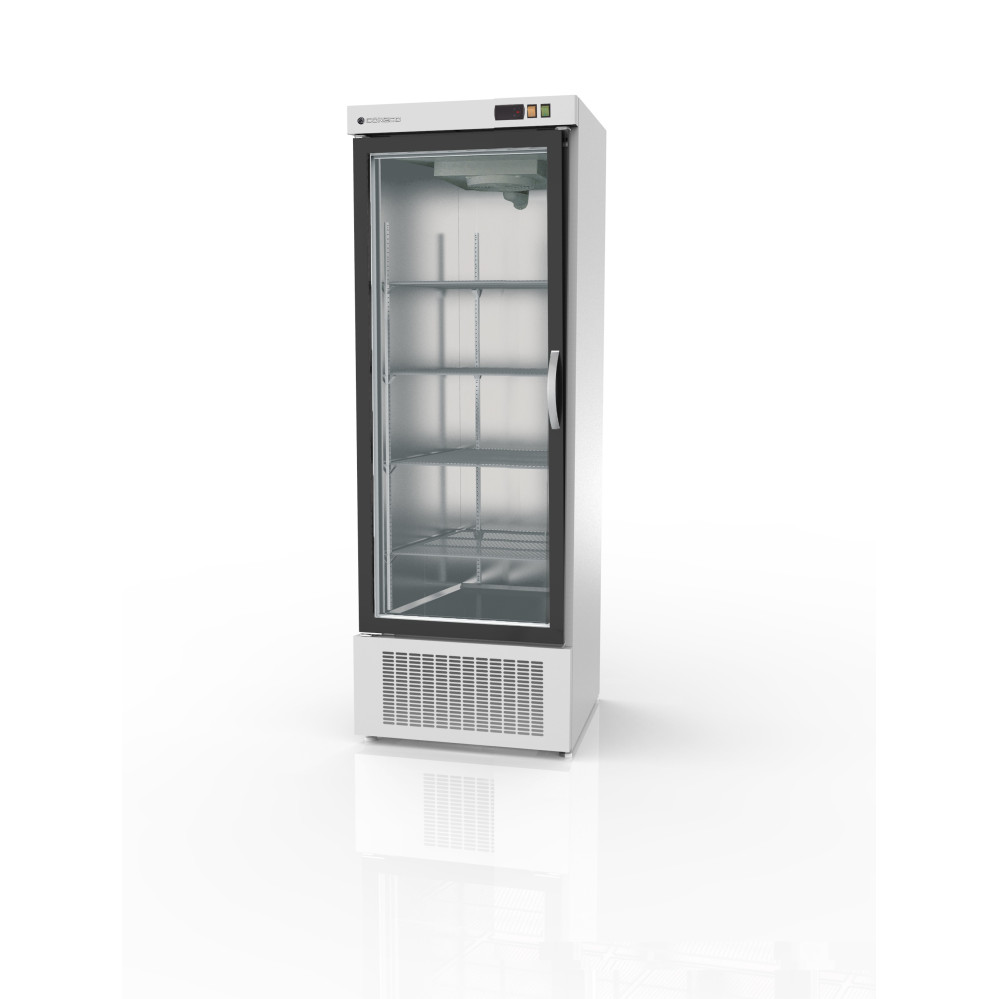 Armoire  gourmet 1 porte vitrée négative