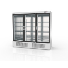 Armoire  gourmet 3 porte vitrée positive