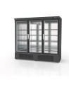 Armoire  gourmet 3 porte vitrée positive