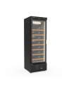 Armoire à vin mono-température 1 porte - Extérieur noir Intérieur noir