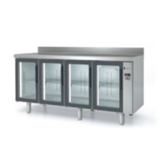 Arrière bar 600 gpe à dist. (+) - 4 p. vitr.