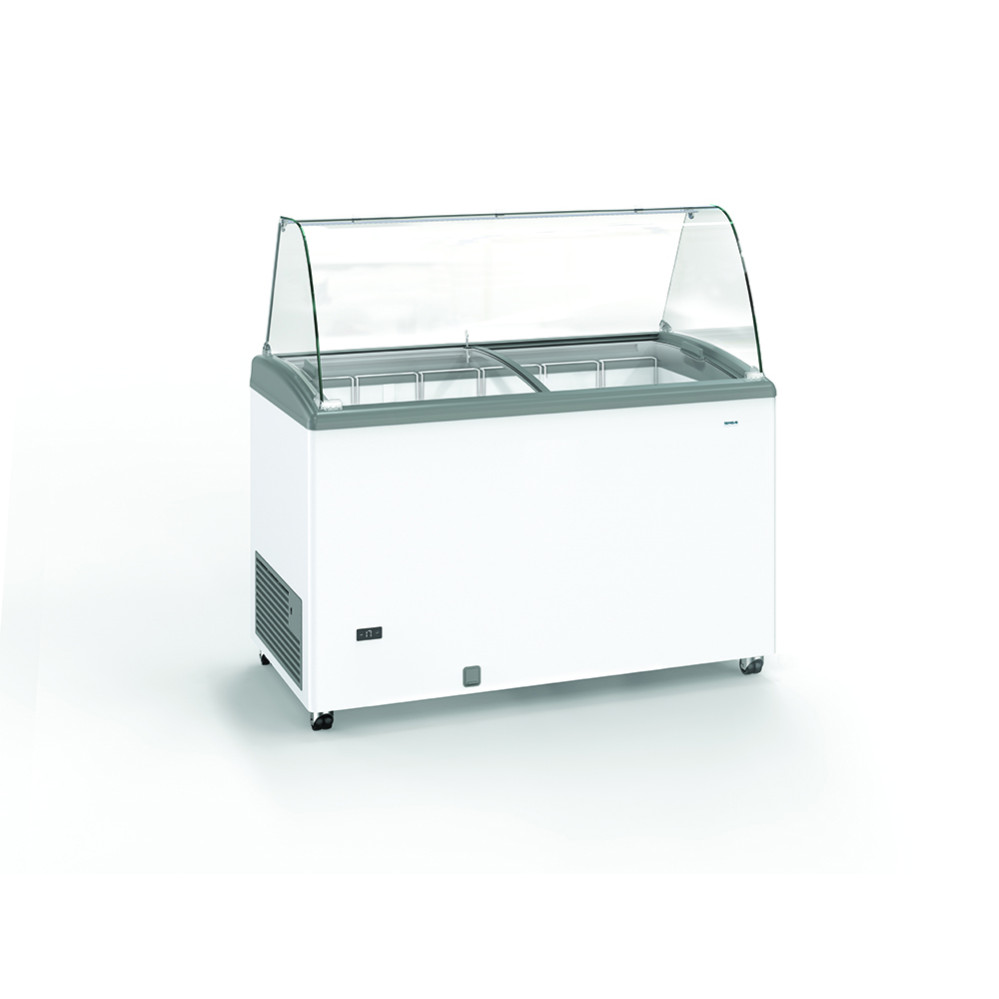 Congélateurs horizontale service crème glacé -  Couleur blanche - 302L
