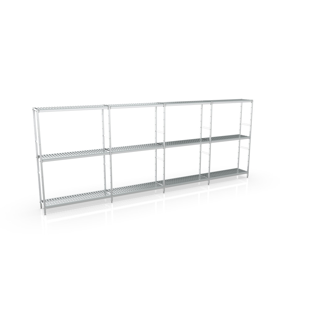 Rayonnage linéaire 5995x1670x400 3 niv