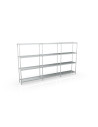 Rayonnage linéaire 4460x1670x400 4 niv