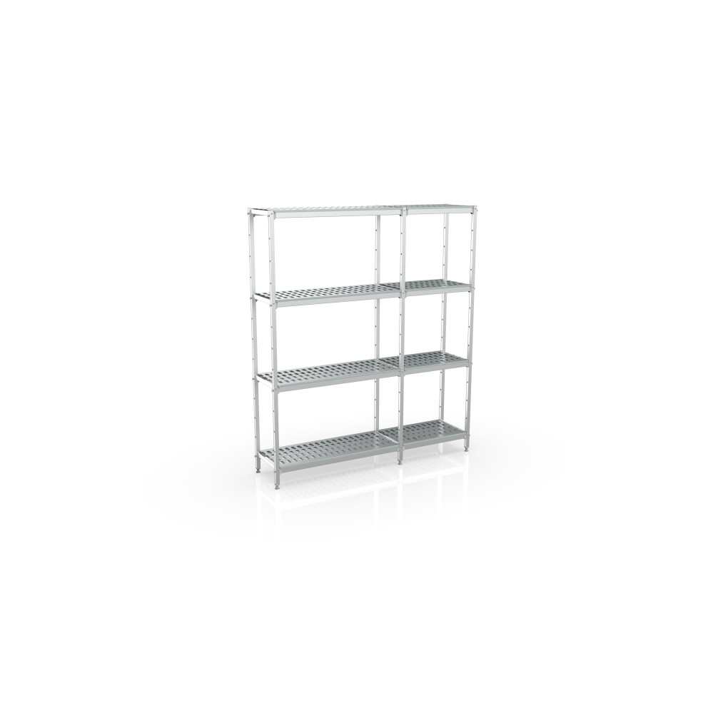 Rayonnage linéaire 2725x1370x500 4 niv