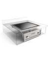Plaque au chrome électrique encastrable