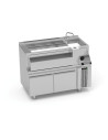 Meuble cocktail réfrigéré avec évier à droite - Longueur 1200 mm