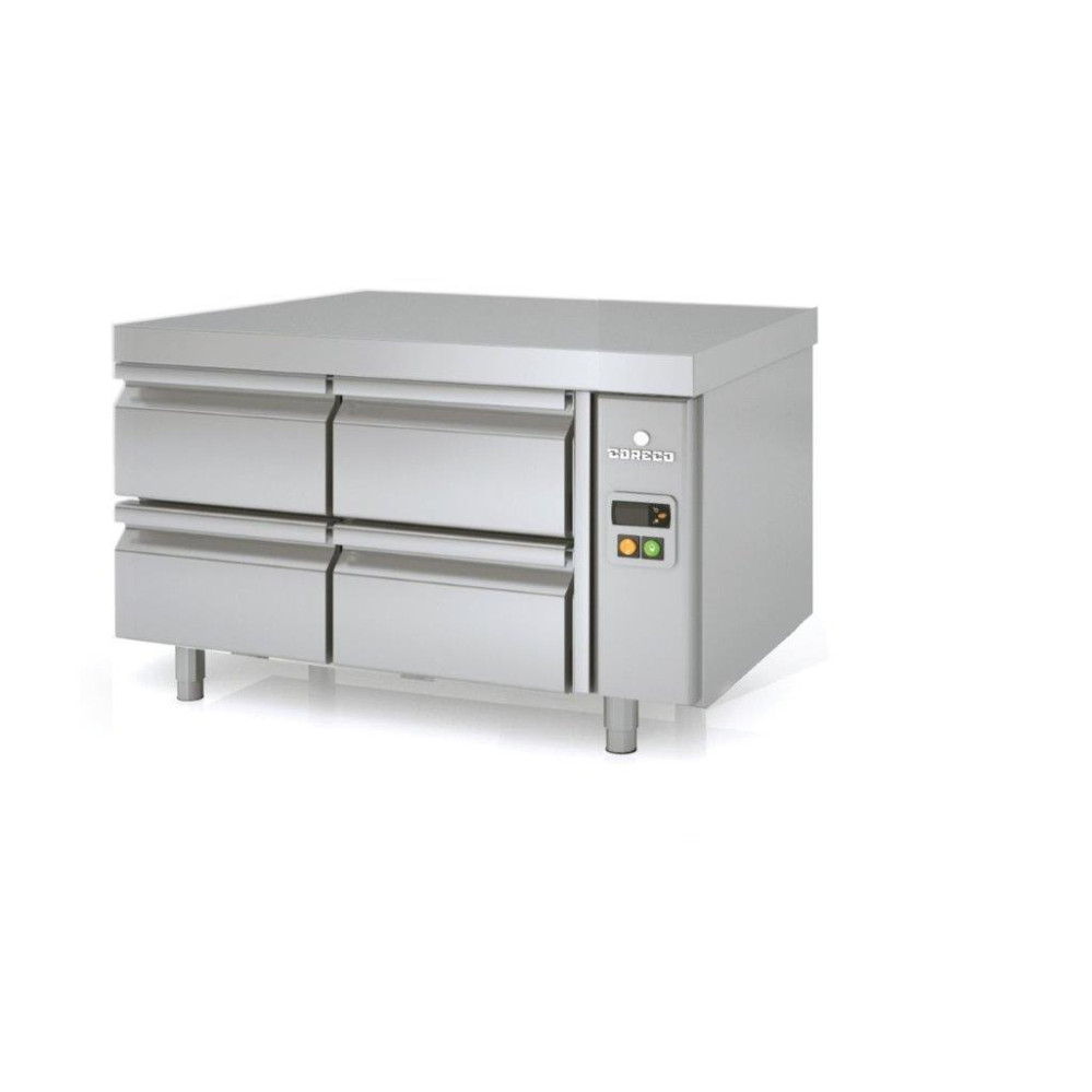Meuble soubassement 700 grp à distance 2 x doubles tiroirs