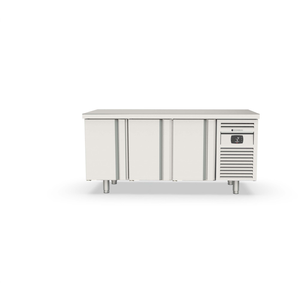 Meuble 700 positif traversant - 3+3 portes pleines