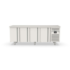 Meuble 700 positif traversant - 4+4 portes pleines