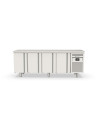 Meuble 700 positif traversant - 4+4 portes pleines