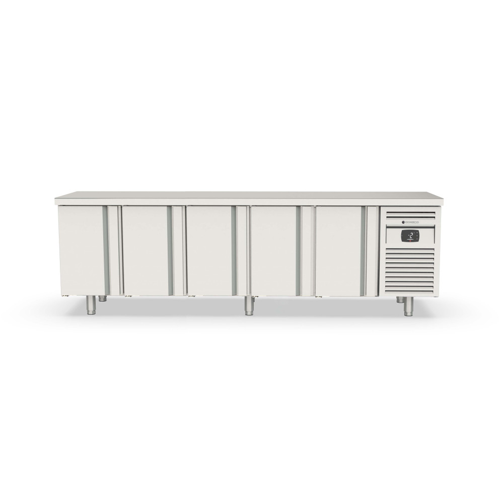 Meuble 700 positif traversant - 5+5 portes pleines