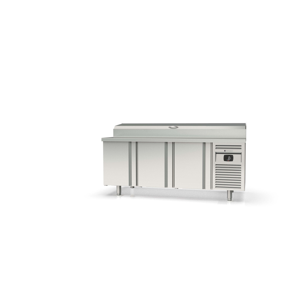 Meuble de préparation 600 positif - 3 portes