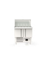Meuble saladette 700 positif - 2 portes