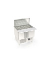 Meuble saladette 700 positif - 2 portes