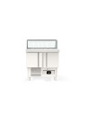 Meuble saladette 700 positif - 2 portes
