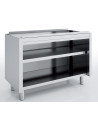 Meuble neutre ouvert série 600 - Sans dessus - 2200 x 600