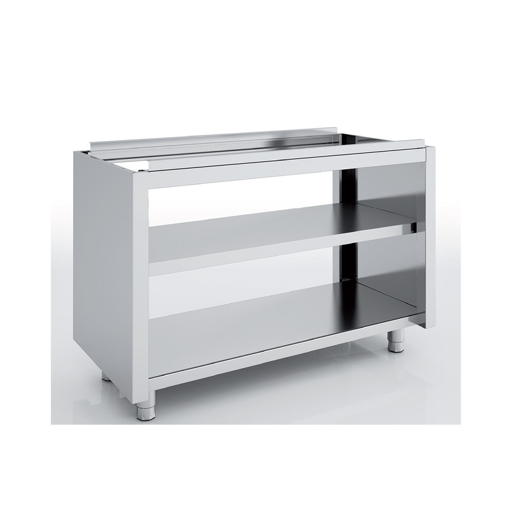 Meuble neutre ouvert série 700 - Traversant - Meuble sans dessus - 2400 x 700