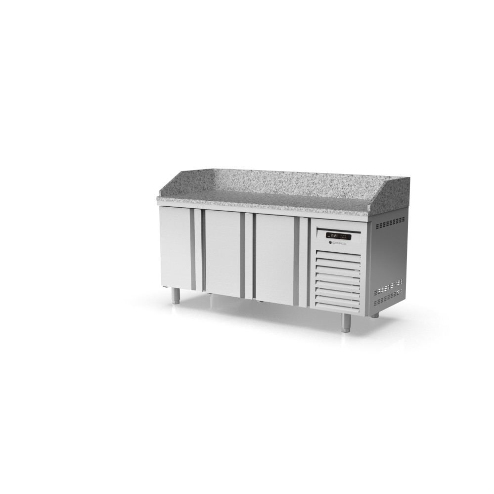 Meuble pizza 600 positif - 3 portes