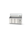 Meuble pizza 700 positif - 3 portes