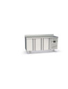 Meuble avec évier 700 positif - 3 portes pleines