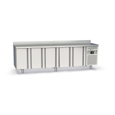 Meuble avec évier 700 positif - 5 portes pleines