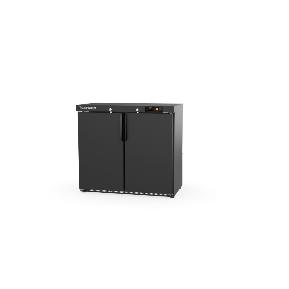 Arrière-bar positif H.850 2 p. pleines battantes