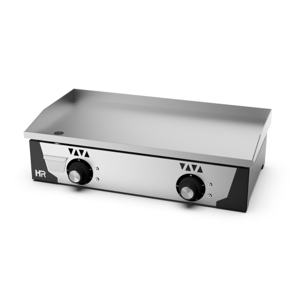 Plancha électrique 15 mm - Revêtement chrome