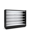 Vitrine murale supermarche gamme CLOVER - Hauteur 2m - Profondeur 650 mm - Sans porte