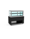 Smart Buffet vitrine chaude avec vitre rabattable