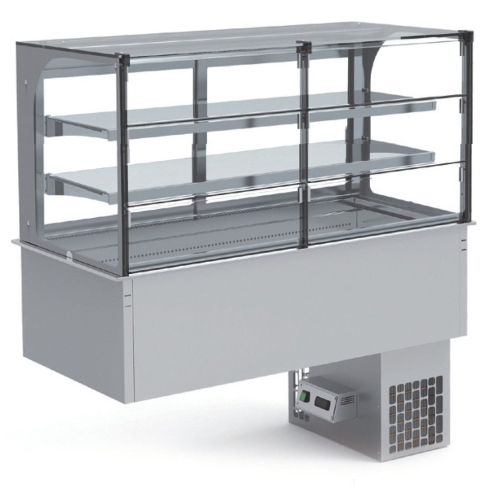 Vitrine de distribution à encastrer