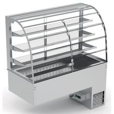 Vitrine de distribution à encastrer