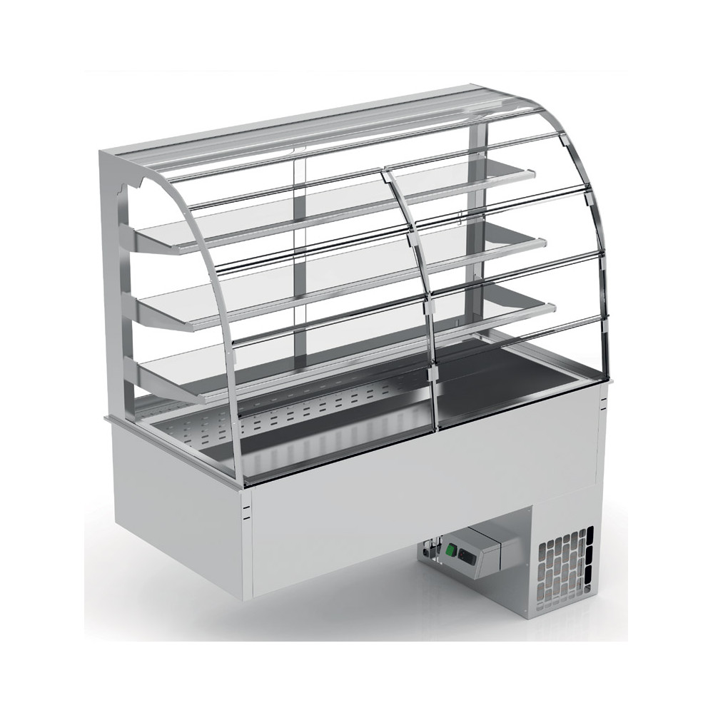 Vitrine de distribution à encastrer