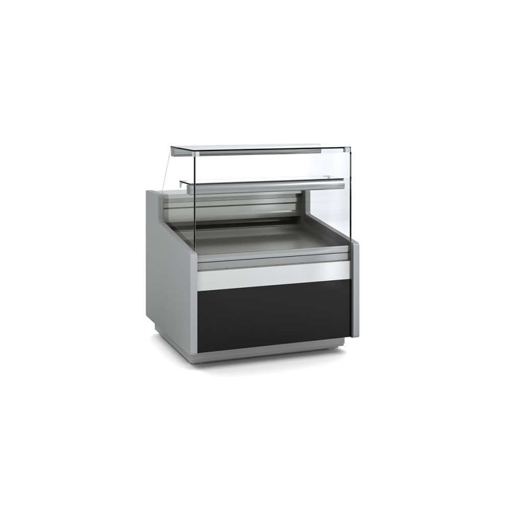 Vitrine horizontale pâtissière prof 960 - Façade droite - Longueur 1025