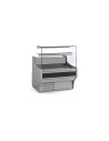 Vitrine horizontale positive prof 940 - Vitre droite double - Longueur 1025