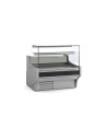 Vitrine horizontale positive prof 940 - Vitre droite double - Longueur 1265