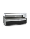 Vitrine horizontale pâtissière prof 960 - Façade droite - Longueur 2465