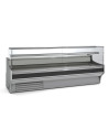 Vitrine horizontale positive prof 940 - Vitre droite double - Longueur 2945