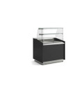 Vitrine gamme VALORIAN fond plat prof 890 - Vitrage haut - 1 étagère - Longueur 1025