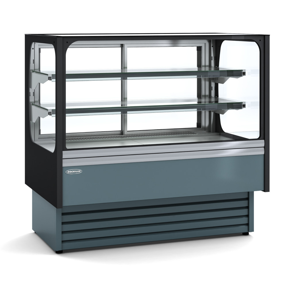 Vitrine basse service arrière réfrigérée
