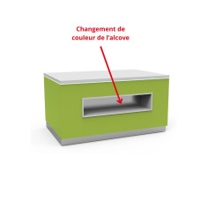 Décoration alcôve pour buffet modulaire
