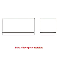 Buffet modulaire 1100 sans alcôve