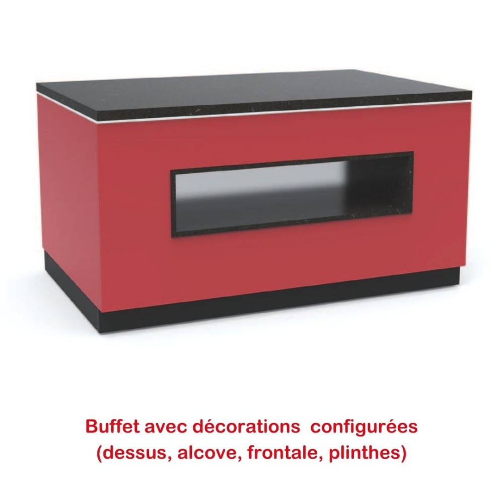 Buffet modulaire 850 avec une alcôve